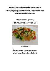 VABILO KUHARSKA DELAVNICA